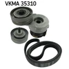Image de Jeu De Courroies Trapézoïdales À Nervures Skf Vkma35310 Opel;Vauxhall