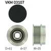 Image de Poulie Roue Libre, Alternateur Vkm 03107 Skf Skf Vkm03107 Audi;Skoda;Volkswagen