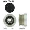 Image de Poulie Roue Libre, Alternateur Vkm 03651 Skf Skf Vkm03651 Volvo