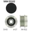 Image de Poulie Roue Libre, Alternateur Vkm 03102 Skf Skf Vkm03102 Audi;Volkswagen