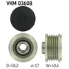 Image de Poulie Roue Libre, Alternateur Vkm 03608 Skf Skf Vkm03608 Dacia;Nissan;Renault