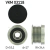 Image de Poulie Roue Libre, Alternateur Vkm 03118 Skf Skf Vkm03118 Audi;Bmw;Seat;Skoda;Volkswagen
