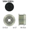 Image de Poulie Roue Libre, Alternateur Vkm 03824 Skf Skf Vkm03824 Chevrolet;Mercedes-Benz;Opel;Ssangyong;Vauxhall