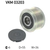Image de Poulie Roue Libre, Alternateur Vkm 03203 Skf Skf Vkm03203 Citroen;Fiat;Iveco;Peugeot;Porsche