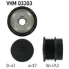 Image de Poulie Roue Libre, Alternateur Vkm 03303 Skf Skf Vkm03303 Citroen;Peugeot