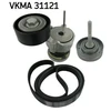 Image de Jeu De Courroies Trapézoïdales À Nervures Skf Vkma31121 Seat;Skoda;Volkswagen