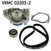 Image de Pompe À Eau + Kit De Courroie De Distribution Vkmc 03201-2 Skf Skf Vkmc032012 Citroen;Fiat;Lancia;Peugeot