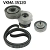 Image de Jeu De Courroies Trapézoïdales À Nervures Skf Vkma35120 Opel;Vauxhall
