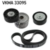 Image de Jeu De Courroies Trapézoïdales À Nervures Skf Vkma33095 Citroen;Fiat;Lancia;Peugeot