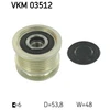 Image de Poulie Roue Libre, Alternateur Vkm 03512 Skf Skf Vkm03512 Opel;Vauxhall