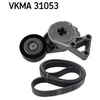Image de Jeu De Courroies Trapézoïdales À Nervures Skf Vkma31053 Seat;Skoda;Volkswagen