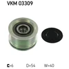 Image de Poulie Roue Libre, Alternateur Vkm 03309 Skf Skf Vkm03309 Citroen;Ford;Mitsubishi;Peugeot