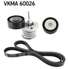 Image de Jeu De Courroies Trapézoïdales À Nervures Skf Vkma60026 Chevrolet