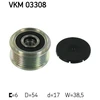 Image de Poulie Roue Libre, Alternateur Vkm 03308 Skf Skf Vkm03308 Citroen;Ds;Fiat;Ford;Lancia;Mazda;Mitsubishi;Opel;Peugeot;Suzuki;Toyota;Vauxhall;Volvo