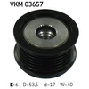 Image de Poulie Roue Libre, Alternateur Vkm 03657 Skf Skf Vkm03657 Ford;Mazda;Volvo