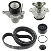 Image de Pompe À Eau+Jeu De Courroie Trapézoïdale À Nervures Skf Vkmc360861 Nissan;Opel;Renault;Vauxhall