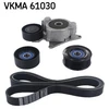 Image de Jeu De Courroies Trapézoïdales À Nervures Skf Vkma61030 Lexus;Toyota