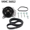Image de Kit Multi-Courroies + Pompe À Eau Skf Vkmc36812 Citroen;Daihatsu;Peugeot;Subaru;Toyota