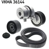 Image de Jeu De Courroies Trapézoïdales Poly Skf Vkma36145 Dacia;Infiniti;Mercedes-Benz;Nissan;Renault