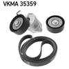 Image de Ensemble Multi-Ceintures Skf Vkma35359 Chevrolet;Opel;Vauxhall