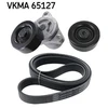 Image de Jeu De Courroies Trapézoïdales Poly Skf Vkma65127 Hyundai;Kia