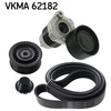 Image de Jeu De Courroies Trapézoïdales Poly Skf Vkma62182 Dacia;Nissan;Renault