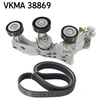 Image de Jeu De Courroies Trapézoïdales Poly Skf Vkma38869 Mercedes-Benz