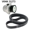 Image de Jeu De Courroies Poly Trapézoïdales Skf Vkma31273 Audi;Seat;Skoda;Volkswagen