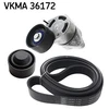 Image de Jeu De Courroies Poly Trapézoïdales Skf Vkma36172 Nissan;Opel;Renault
