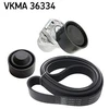 Image de Jeu De Courroies Trapézoïdales Poly Skf Vkma36334 Fiat;Nissan;Opel;Renault;Vauxhall