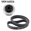 Image de Jeu De Courroies Poly Trapézoïdales Skf Vkma66016 Fiat;Subaru;Suzuki