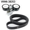 Image de Jeu De Courroies Poly Trapézoïdales Skf Vkma38353 Bmw