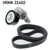 Image de Jeu De Courroies Poly Trapézoïdales Skf Vkma31402 Audi;Seat;Skoda;Volkswagen
