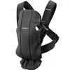 Image de Babybjorn - Porte-bébé Mini, Gris charbon, Jersey 3D