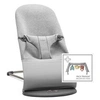 Image de Babybjorn - Pack Transat Bliss Jersey 3D + Jouet Amis doux gris