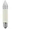 Image de 1052-020 Petite ampoule en forme de bougie E10 8 V clair