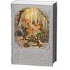 Image de Konstsmide Lanterne à eau LED « Livre avec Rouge-gorge », blanc, remplie d'eau, minuterie 5h, 1 diodes blanc chaud, à piles et USB, intérieur, 4285-200 en occasion ou reconditionné