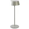 Image de Konstsmide Menton 7839-300 Lampe de table LED sans fil pour intérieur/extérieur Gris 11 x 30 x 11 cm en occasion ou reconditionné