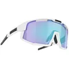 Image de Bliz - Vision - Lunettes de soleil Matt White - Smoke W Blue Multi Cat 3