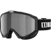 Image de Bliz - Liner Jr - Masque ski enfant Black - White Logo - Brown W Silver Mirror Cat 3