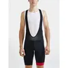 Image de Craft - Core Endurance Bib Shorts - Cuissard vélo homme Black / Bright Red - M