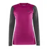 Image de Craft - CORE Warm Baselayer LS Tee - Sous-vêtement thermique femme Roxo / Granite - L