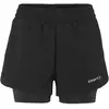 Image de Short 2 en1 femme Craft ADV Essence 2 Noir XL CO1915946-999000