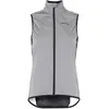 Image de Craft - ADV Essence Lumen Wind Vest - Gilet vélo femme Silver Reflective / Black - XS