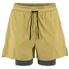 Image de Craft - Hypervent 2-In-1 Shorts - Short running homme Khaki - M