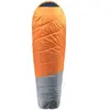 Image de Haglöfs - Moonlite -1 - Sac de couchage Tangerine / Gravel Grey - 190 cm - Ouverture gauche