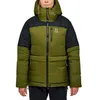 Image de Haglöfs - Riksgränsen Down 800 Hood Women - Doudoune femme Olive Green / True Black - M