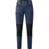 Image de Haglöfs - Mid Standard Pant - Pantalon randonnée femme Tarn Blue / True Black - EU 38 - Regular