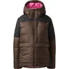 Image de Haglöfs - Riksgränsen Down 850 II Hood - Veste ski femme Woodland Brown - M