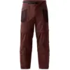 Image de Haglöfs - Solis Zip Off Pant - Pantalon randonnée convertible homme Maroon Trail - EU 48